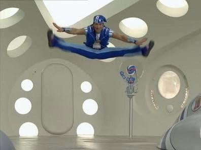 Still from DVD Extra: Power Jumps