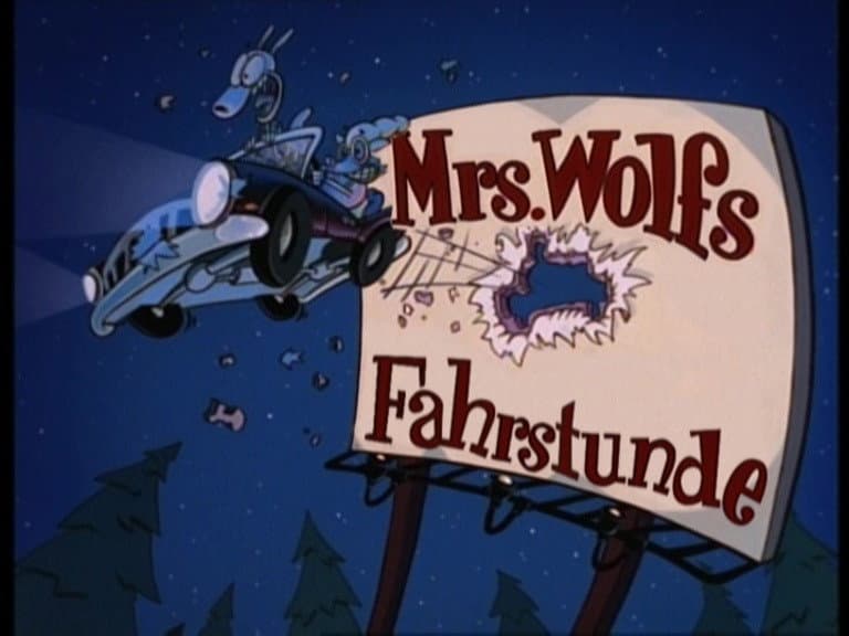 Still from Driving Mrs. Wolfe
