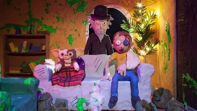 Still from Rick and Morty The Non-Canonical Adventures: Gremlins