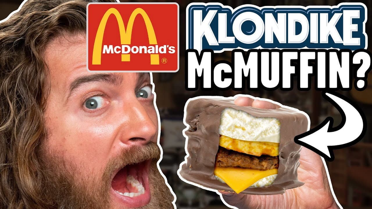Still from Will It Egg McMuffin? Taste Test