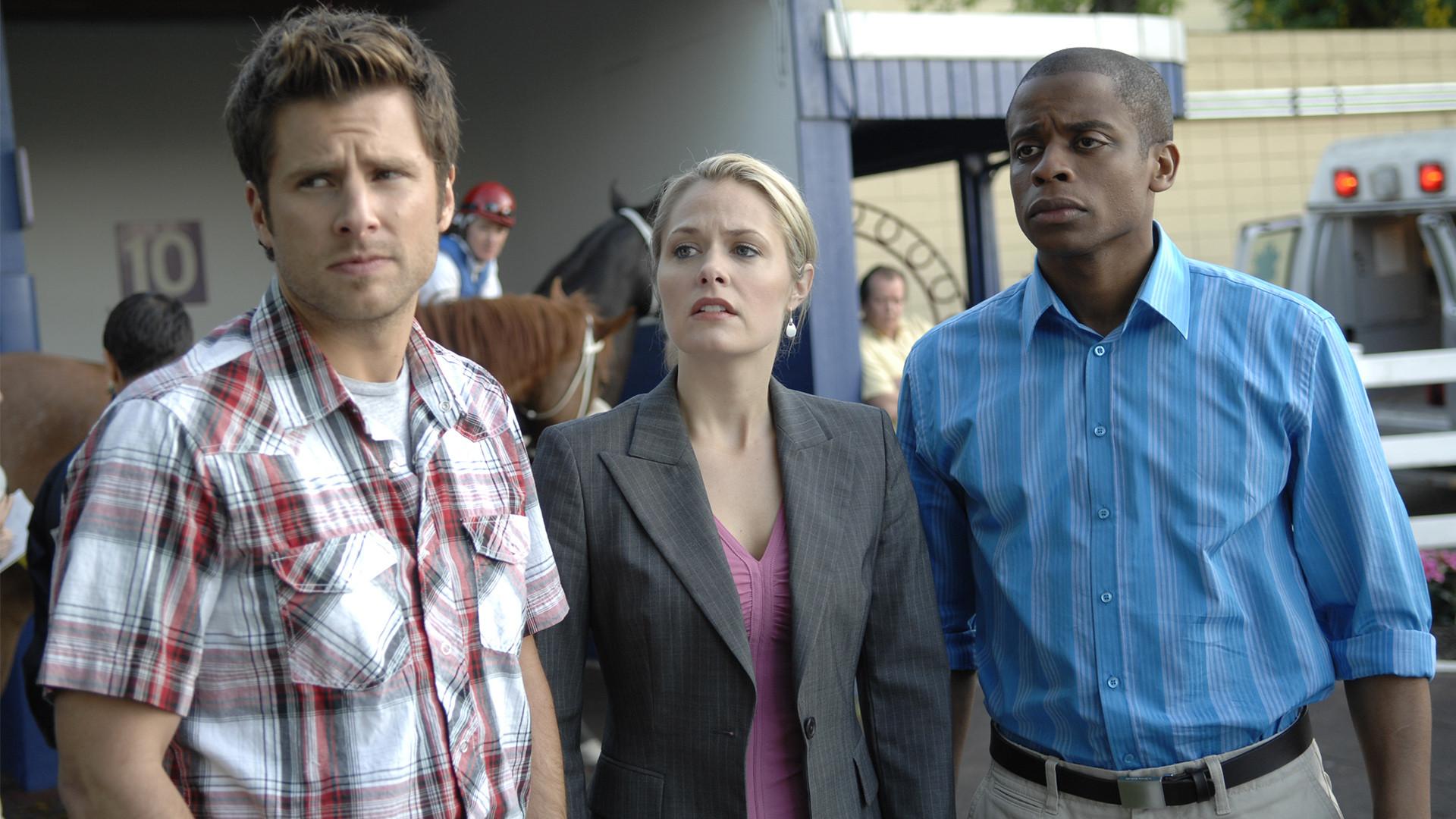 Still from And Down the Stretch Comes Murder