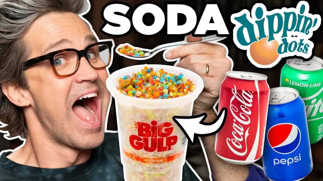 Still from Will It Dippin' Dots? Taste Test