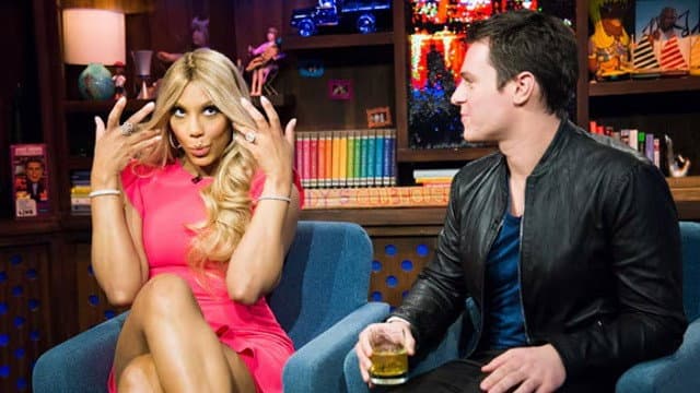 Still from Jonathan Groff & Tamar Braxton