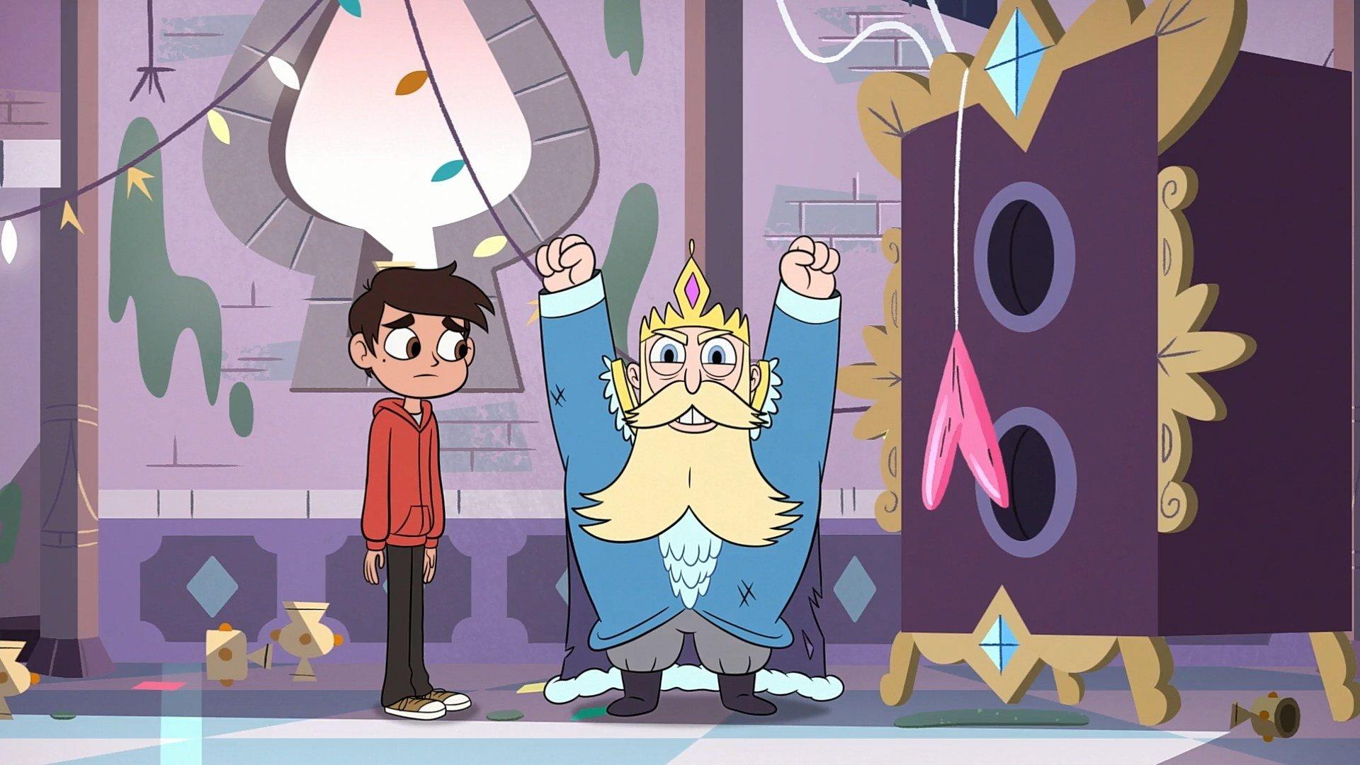 Still from Battle for Mewni: Marco and the King