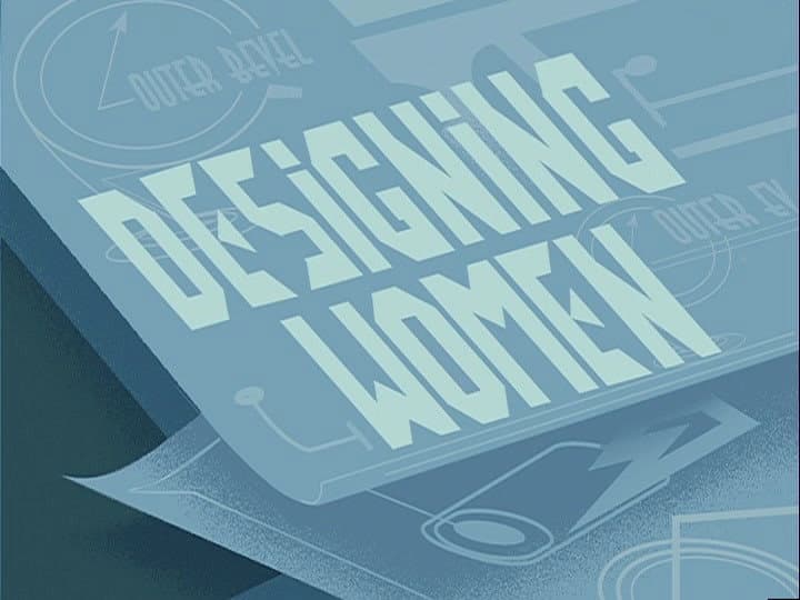 Still from Designing Women