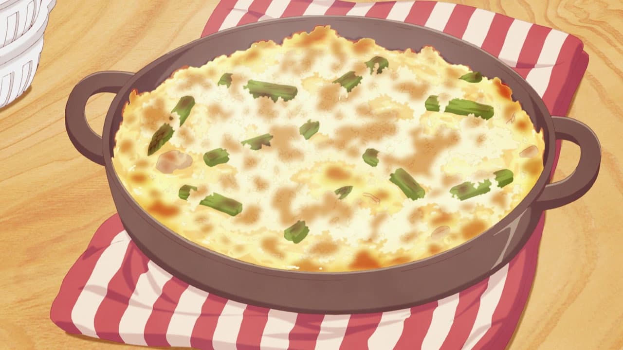 Still from Bamboo Shoot Gratin