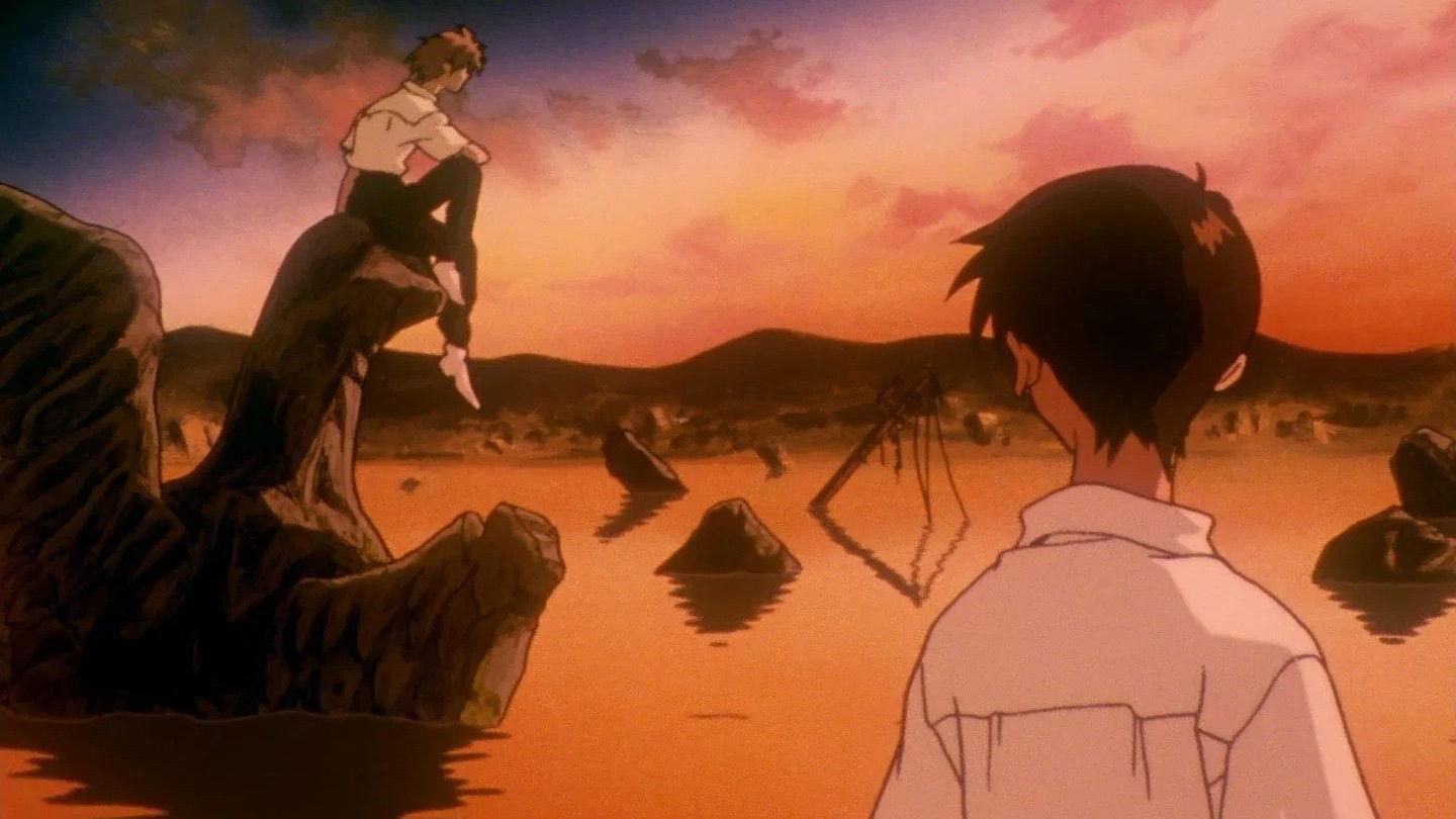 Still from The Beginning and the End, or 'Knockin' on Heaven's Door'