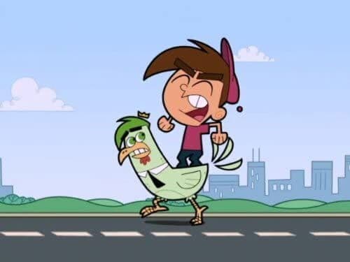 Still from Chicken Poofs