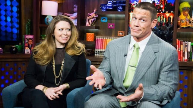 Still from Natasha Lyonne & John Cena