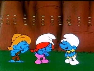 Still from The Tallest Smurf