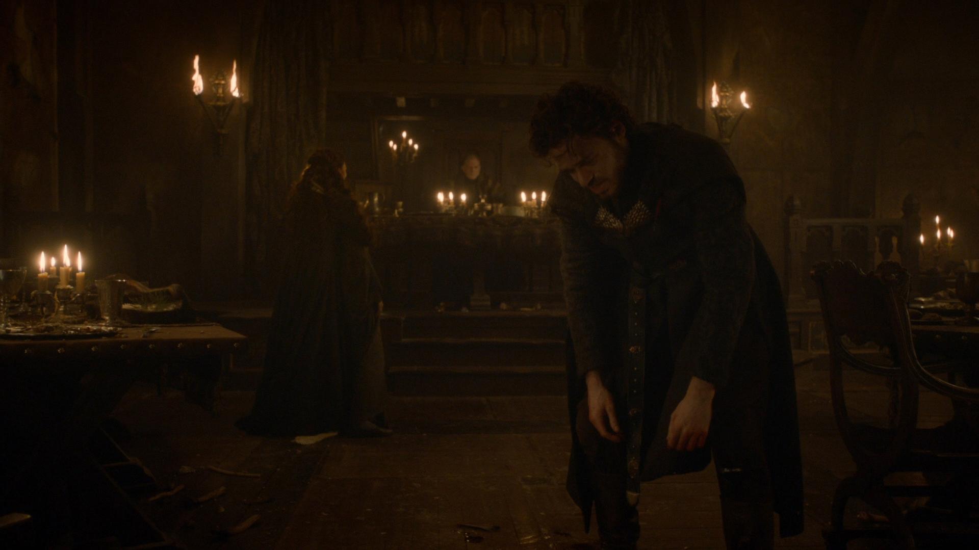 Still from Red Wedding Option 3: Red Wedding Scene