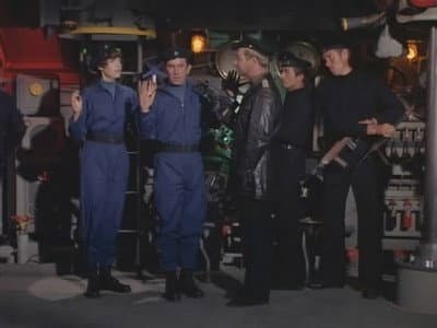 Still from Rub-a-Dub-Dub . . .Three Spies in a Sub