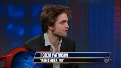 Still from Robert Pattinson