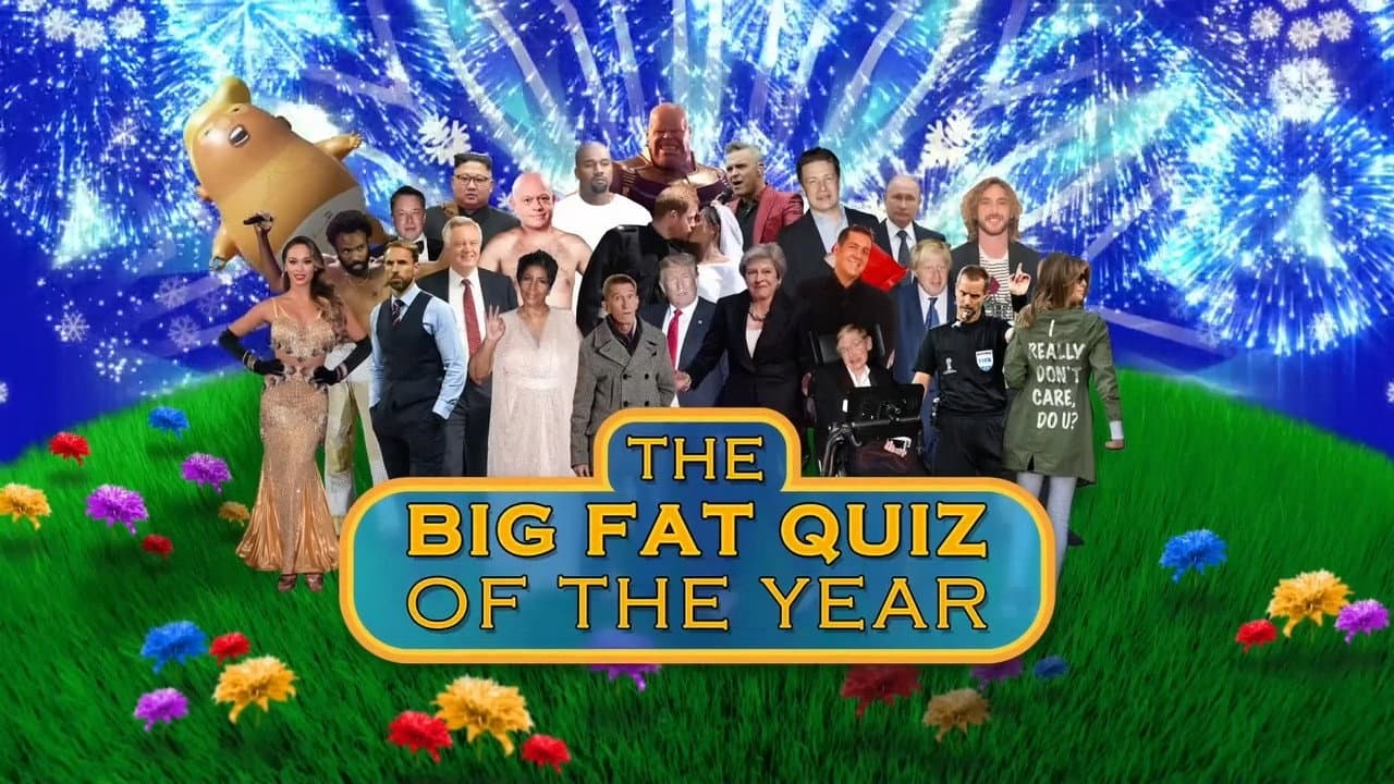 Still from The Big Fat Quiz of the Year 2018