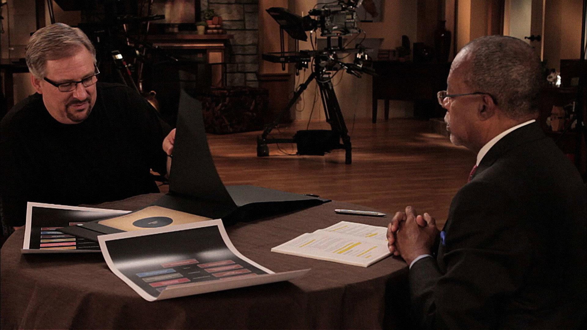 Still from Rick Warren, Angela Buchdahl and Yasir Qadhi