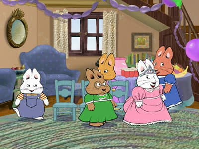 Still from Ruby's Birthday Party