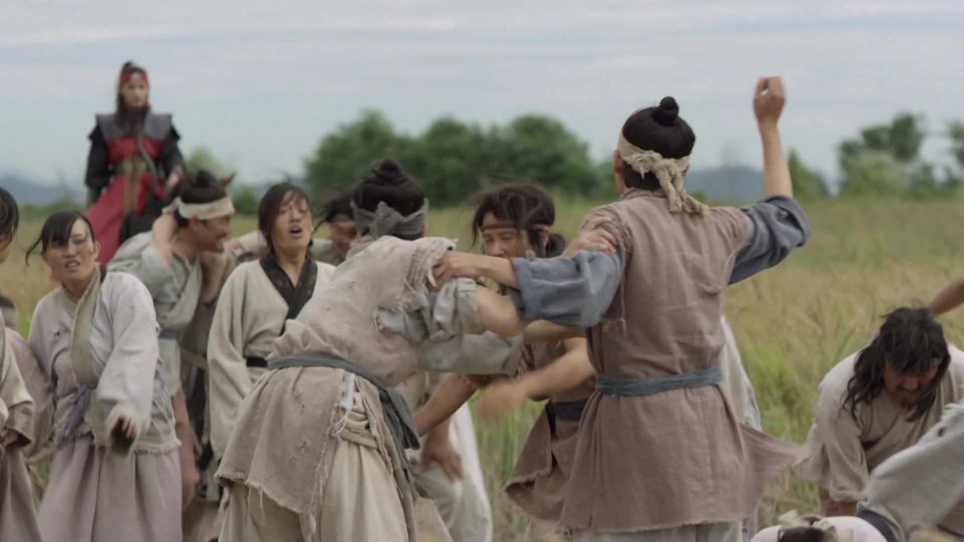 Still from A Sword Fight