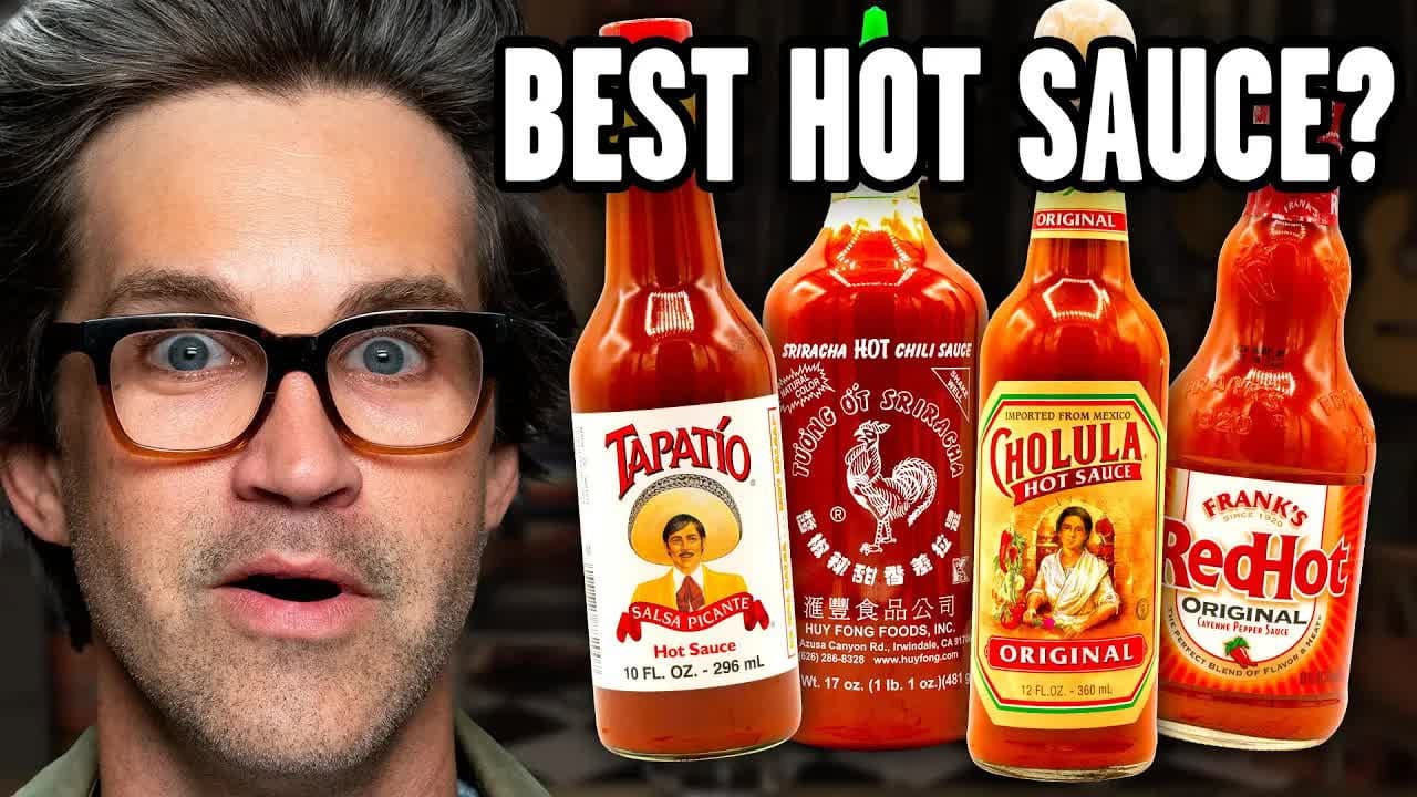 Still from What's The Best Hot Sauce? (Taste Test)