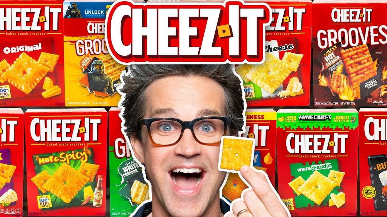 Still from We Tried EVERY Cheez-It Flavor