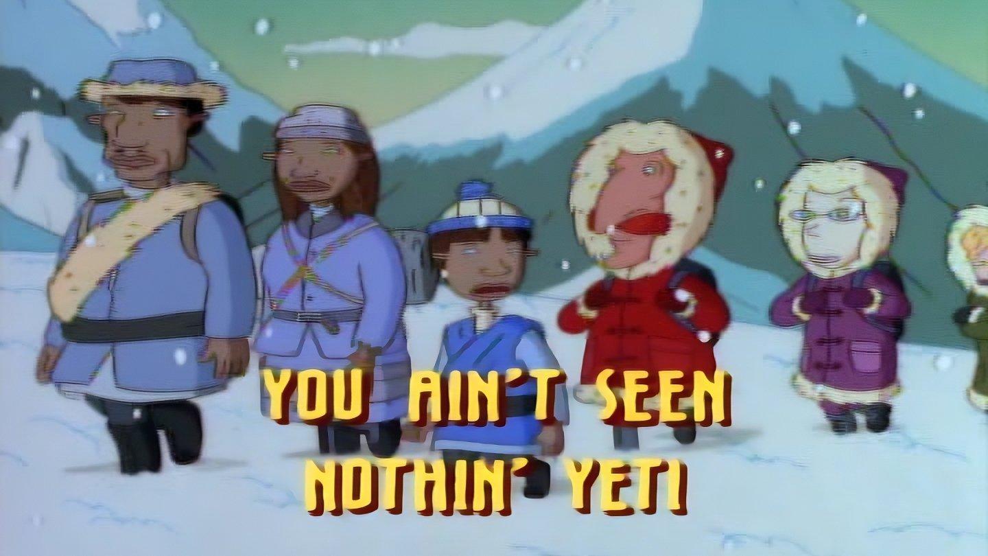 Still from You Ain't Seen Nothin', Yeti