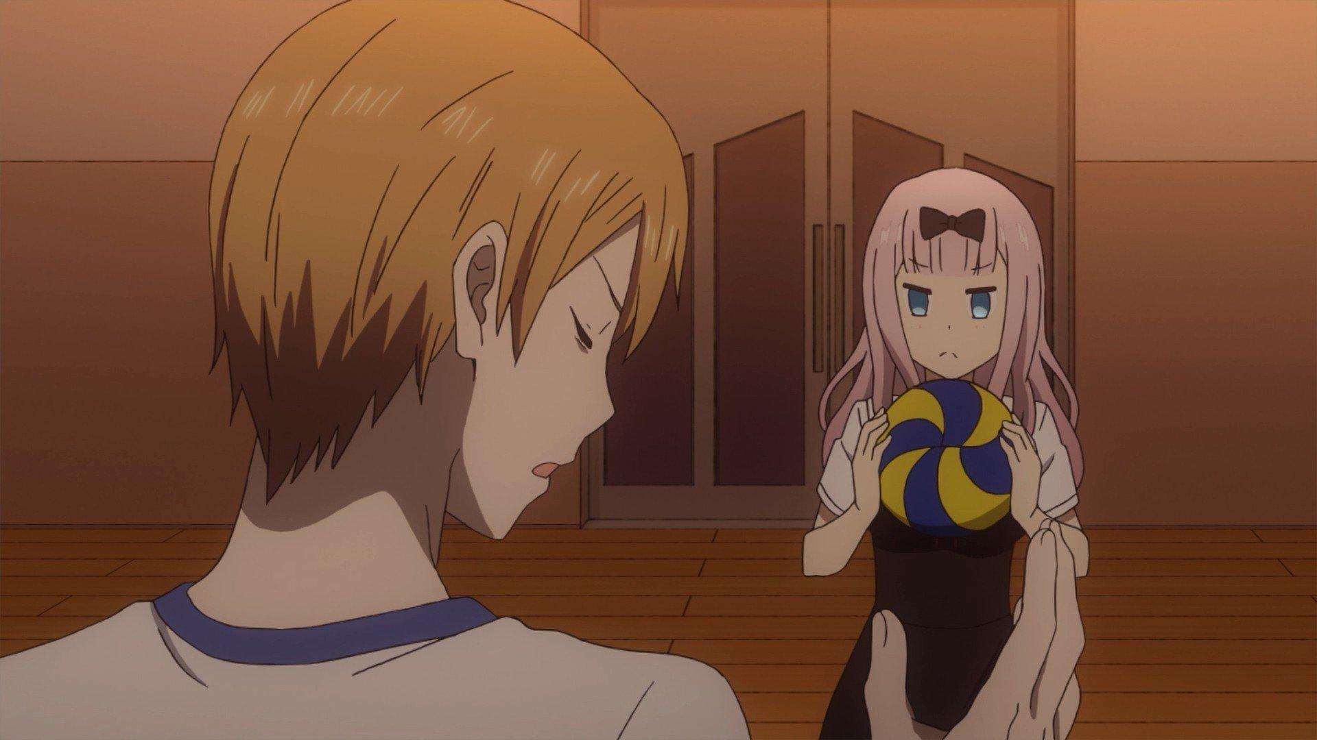 Still from Kaguya Wants to Handle It / Miyuki Shirogane Wants to Show Off / Kaguya Wants to Be Covered