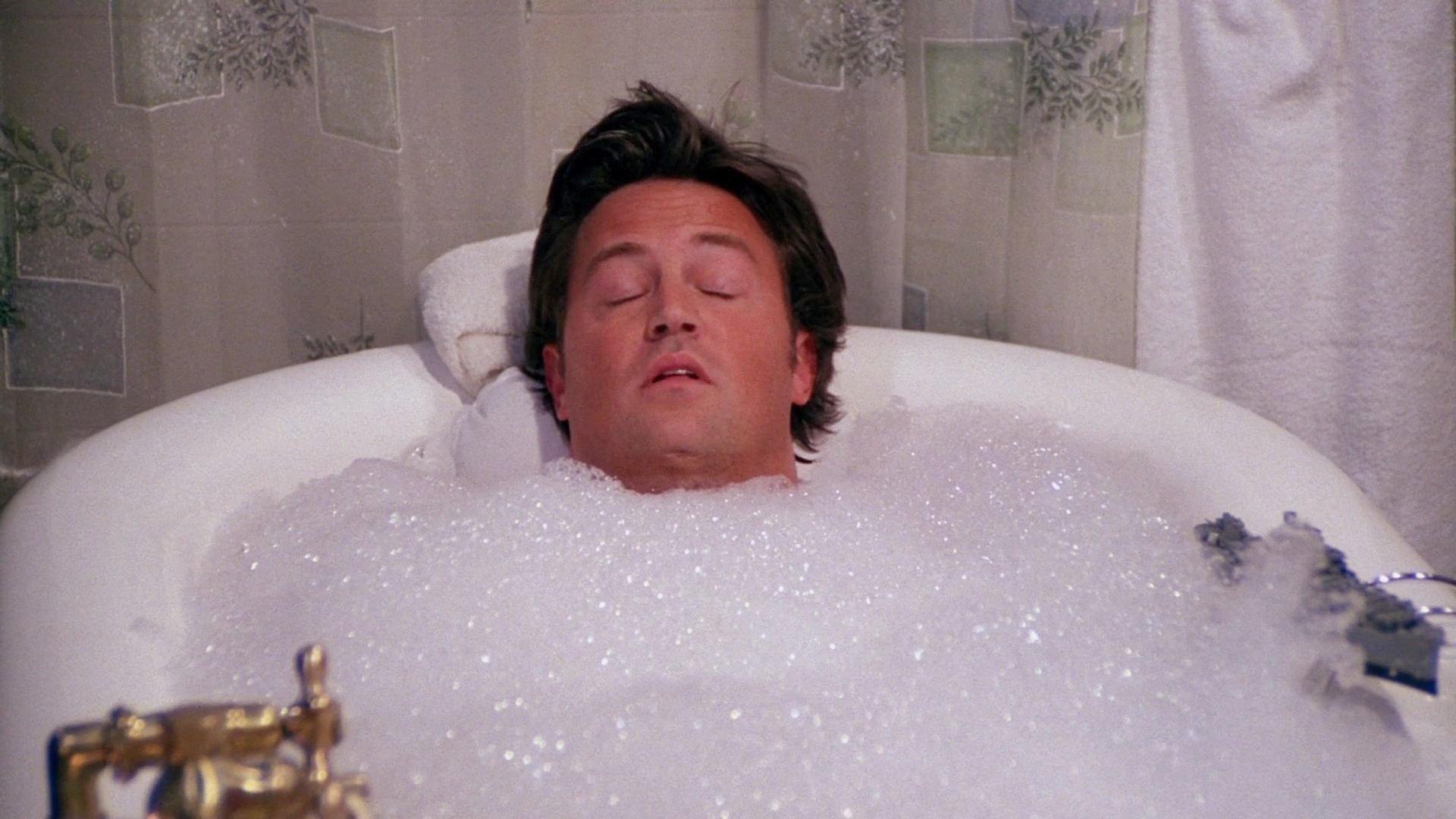 Still from The One Where Chandler Takes a Bath