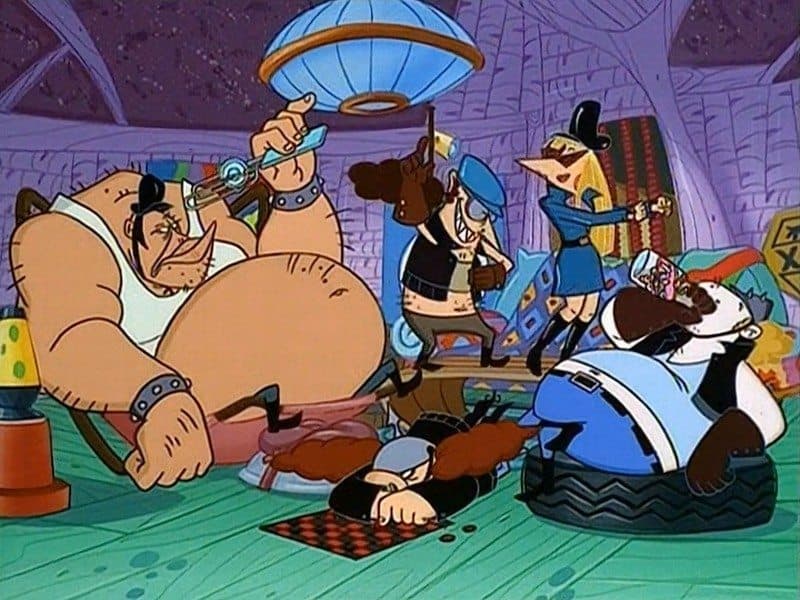 Still from Easy Peasy Rider