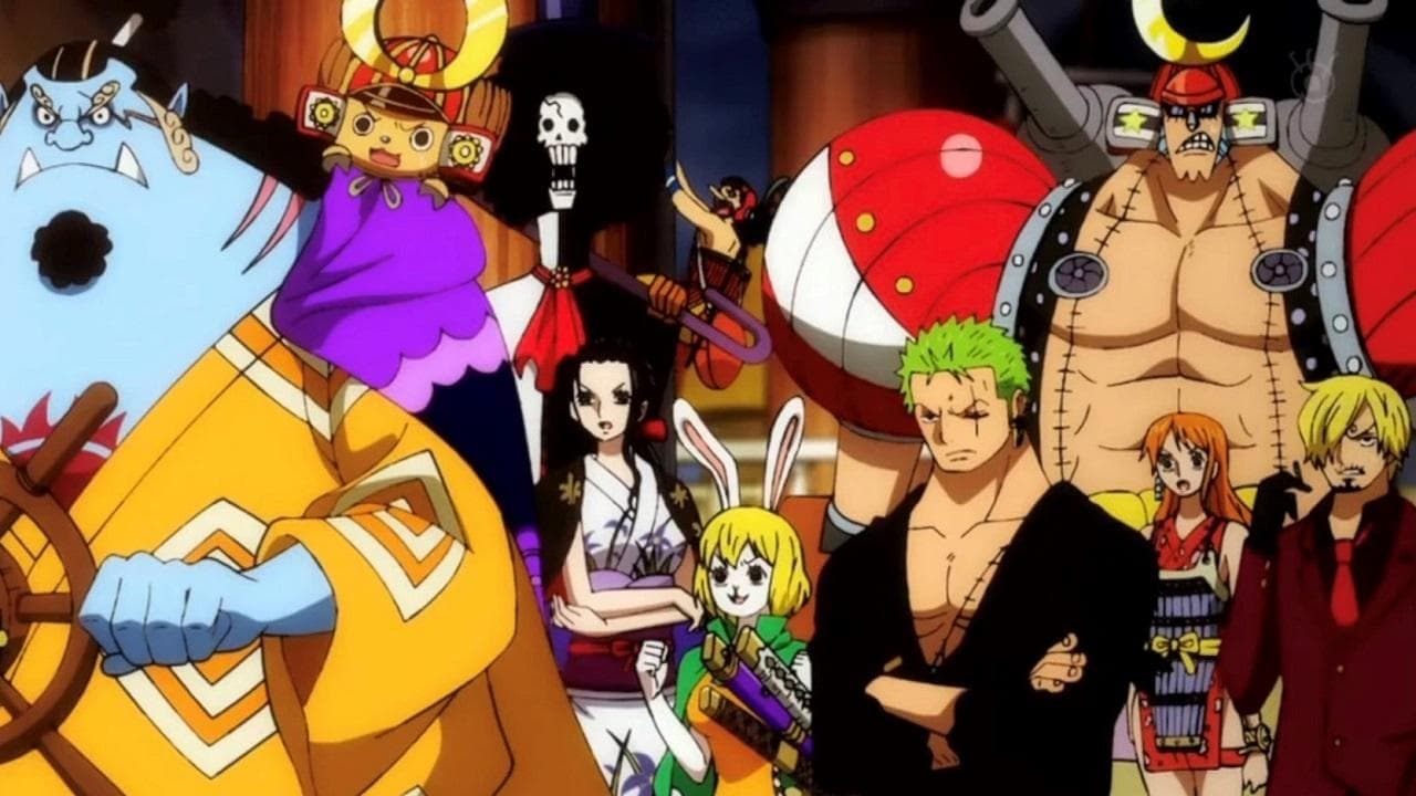 Still from The Samurai Warriors’ Earnestness! The Straw Hats Land at Onigashima!