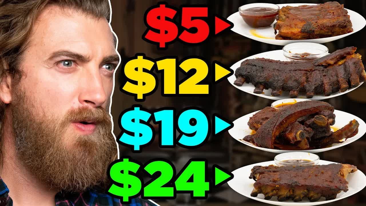 Still from Frozen vs. Fast vs. Fancy Taste Test