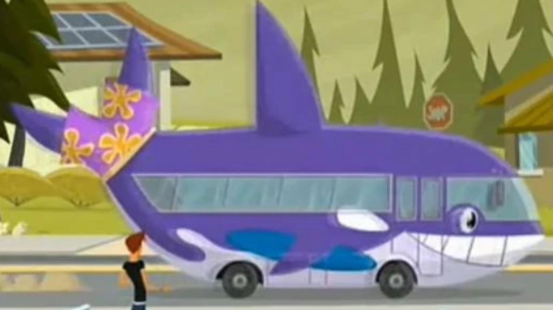 Still from Grand Theft Whale Bus