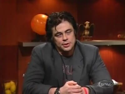 Still from Benicio Del Toro