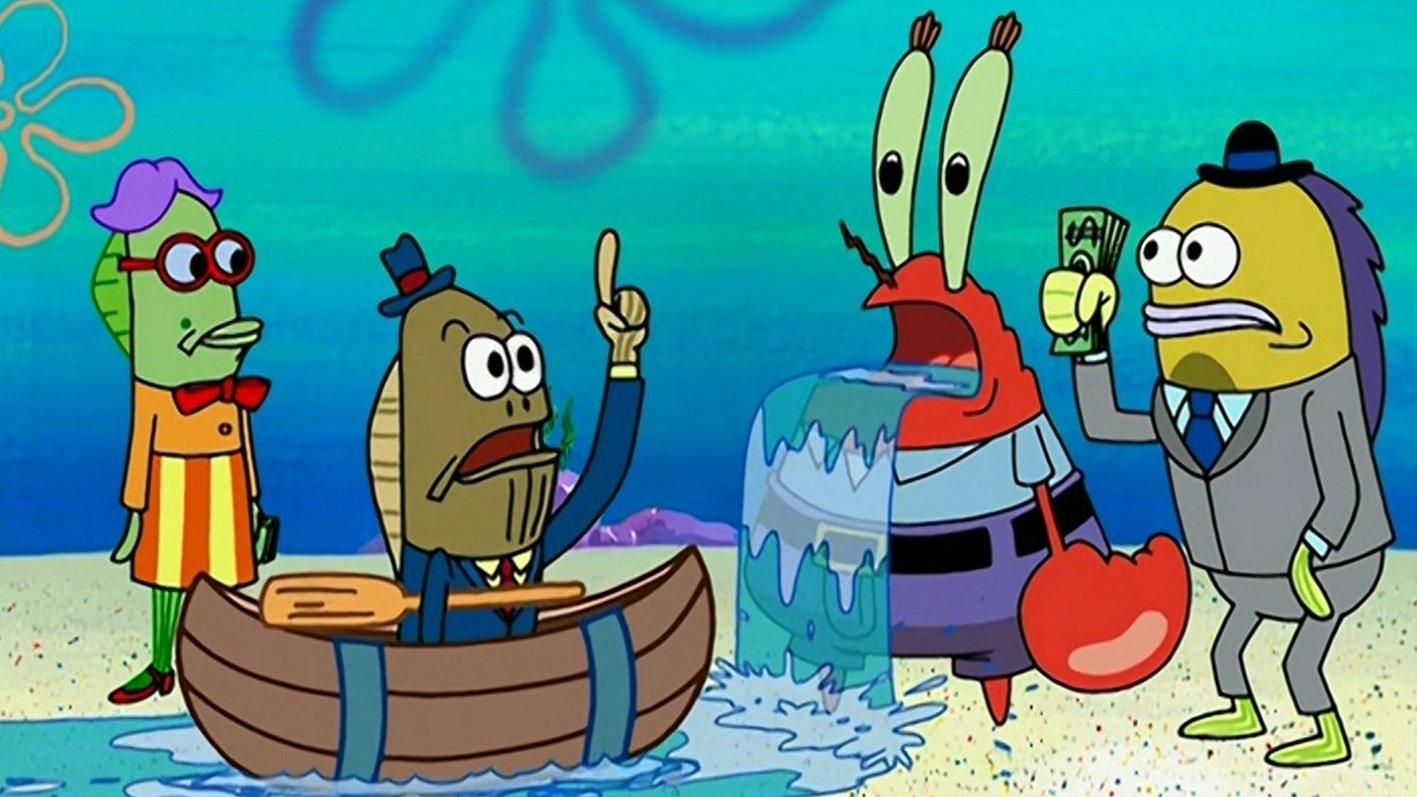 Still from One Krab's Trash