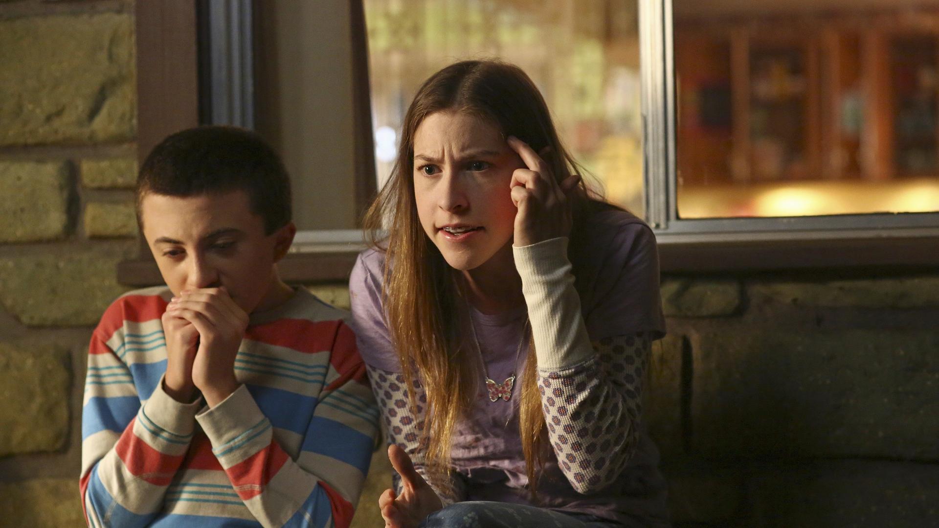 Still from The Kiss