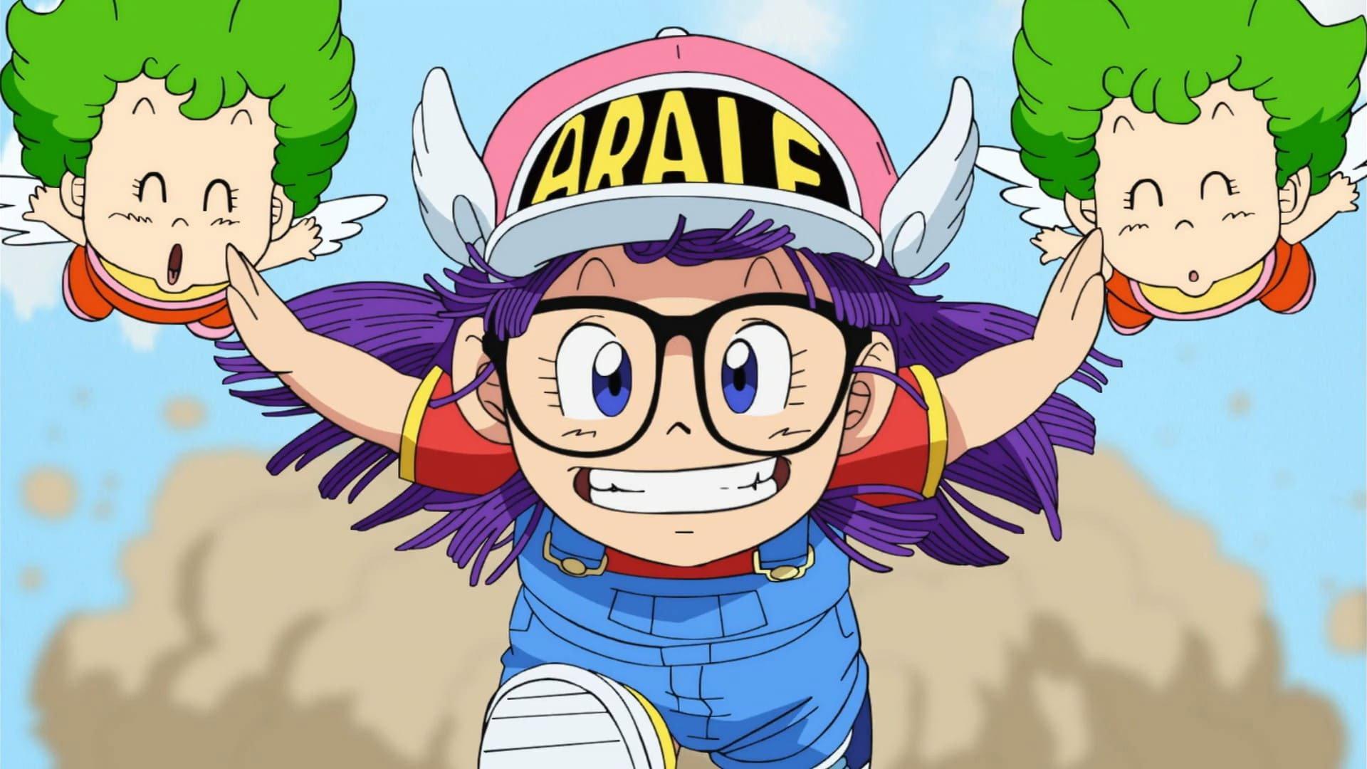 Still from Goku vs. Arale! An Off-the-Wall Battle Spells the End of the Earth?