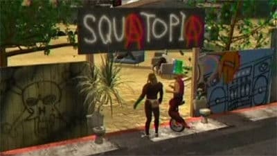 Still from Escape From Squatopian Freedom