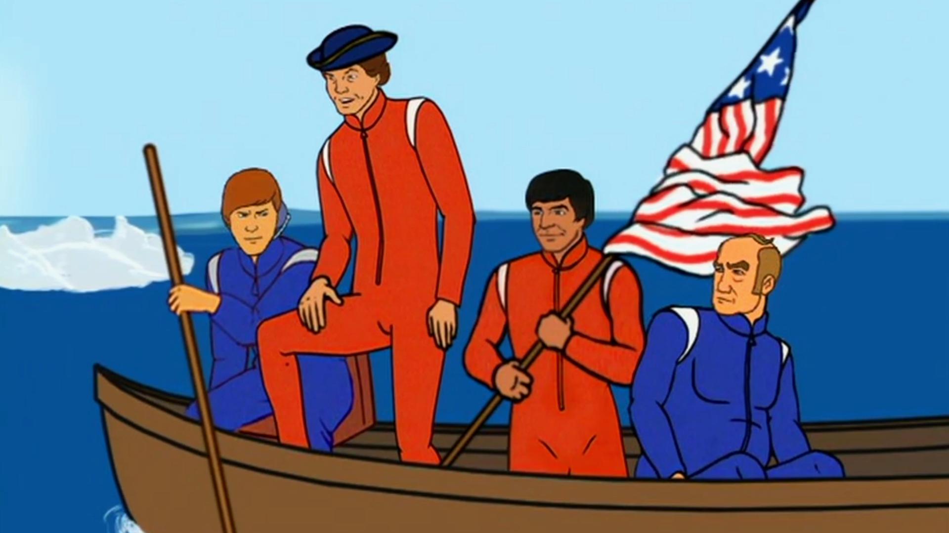Still from Stormy Waters, Pundit