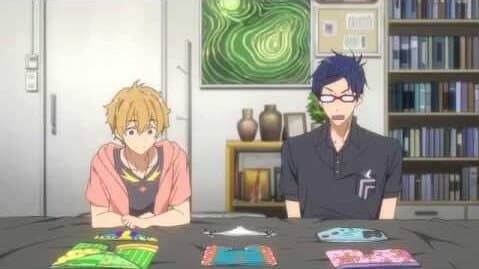 Still from FrFr! 5: Rei, Theories, and Speedos!