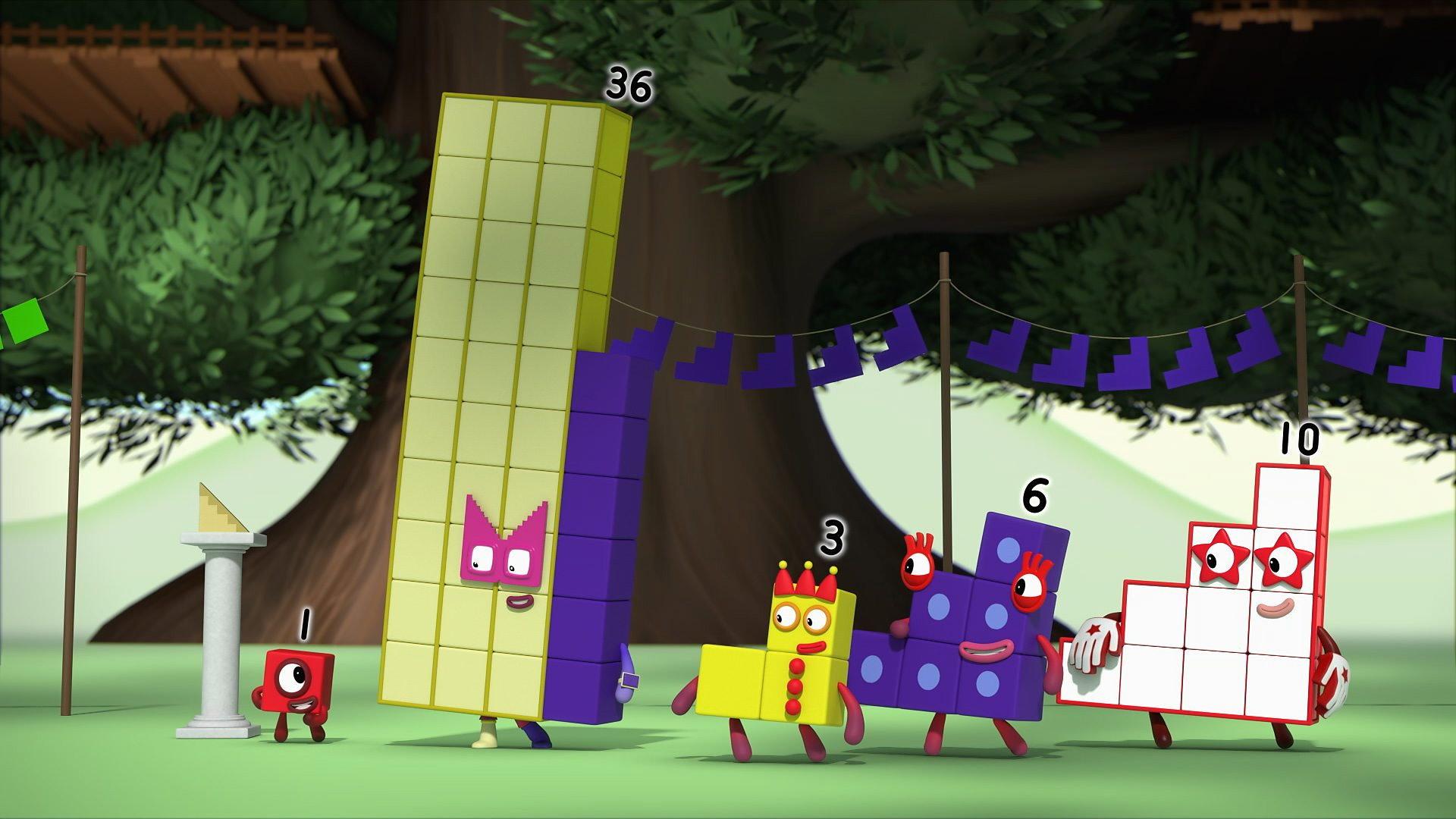 Still from Steps Versus Squares