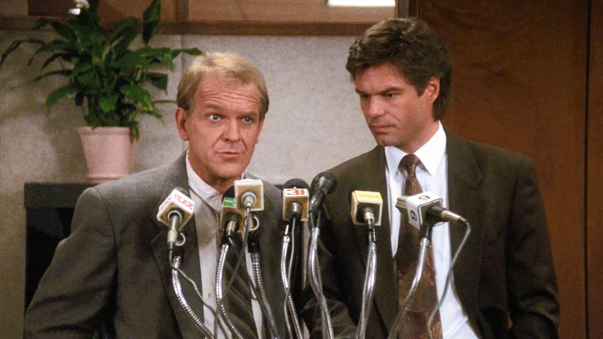 Still from The Gods Must Be Lawyers