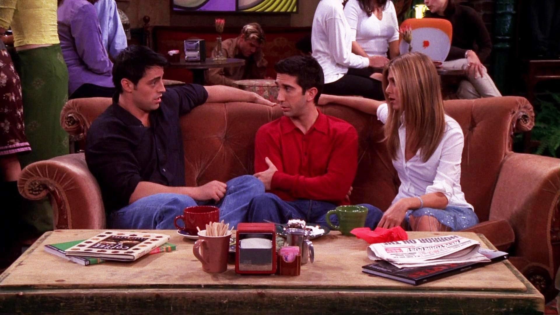 Still from The One with Ross's Denial