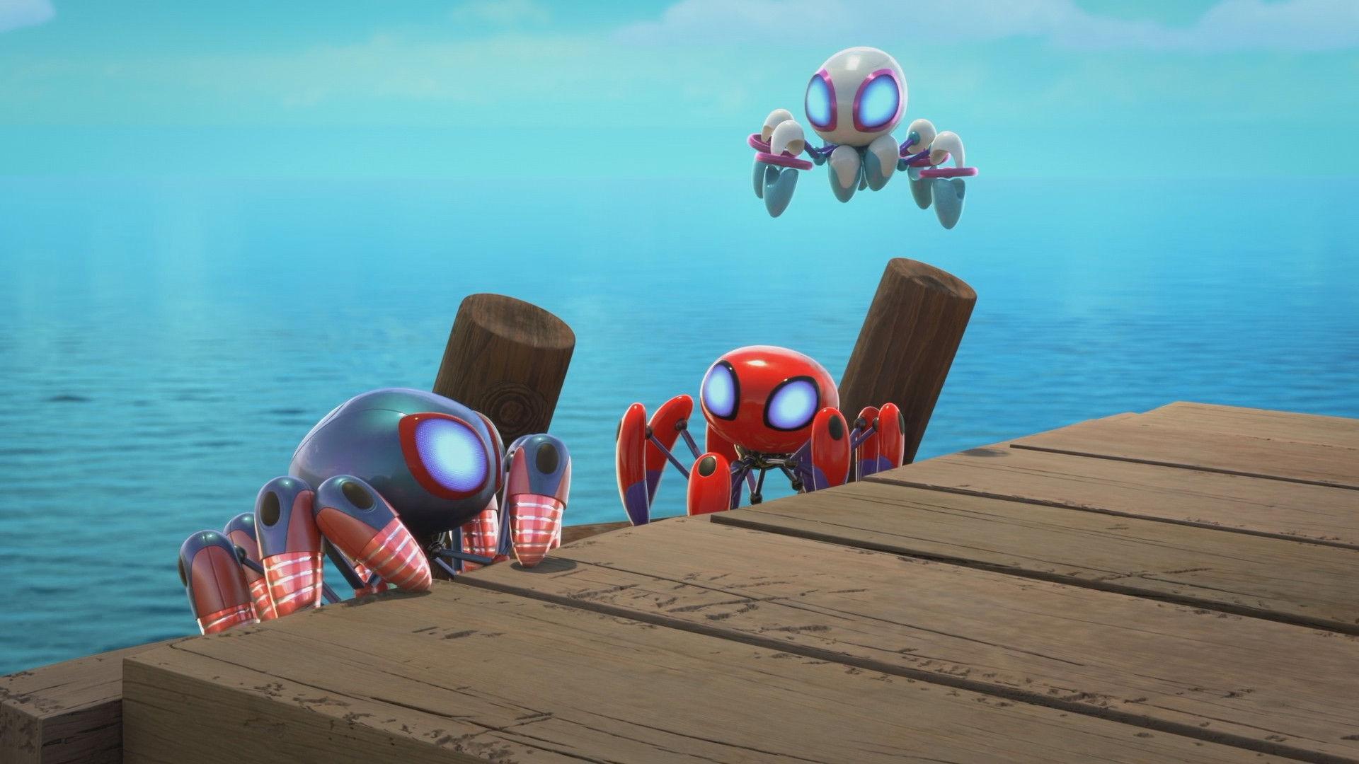Still from The Bots vs. Ock