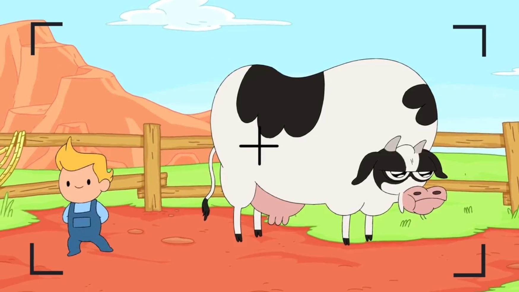 Still from Minisode 1: Moo-Phobia