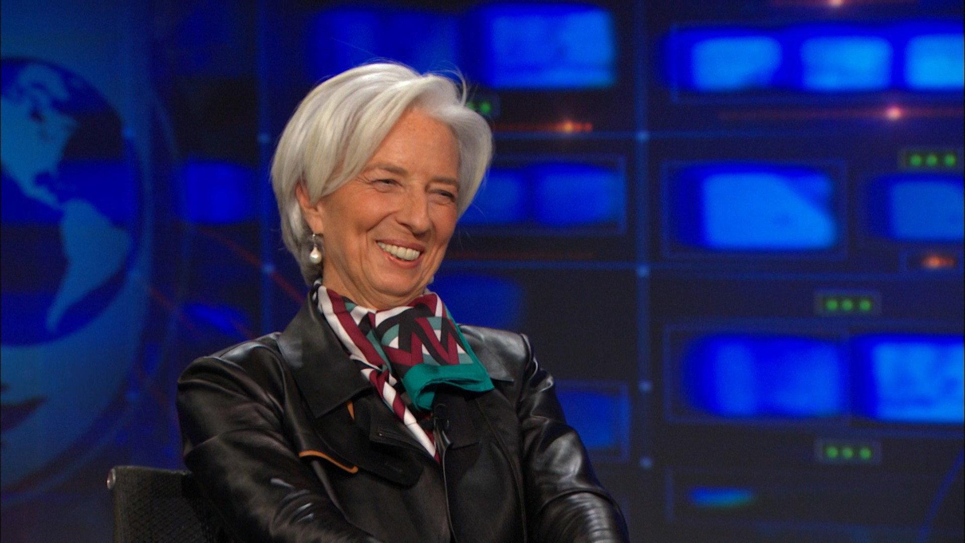 Still from Christine Lagarde