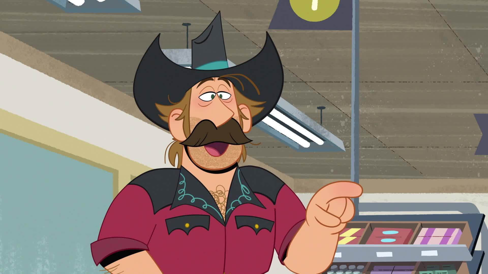Still from Kenny's Falling Star