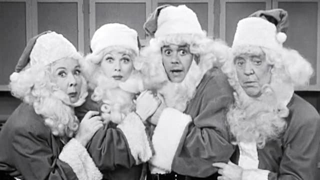 Still from I Love Lucy Christmas Special