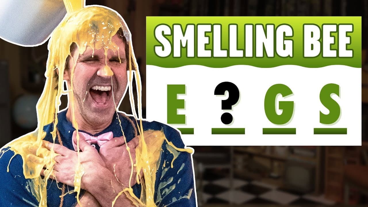 Still from Extreme Smelling Bee Challenge