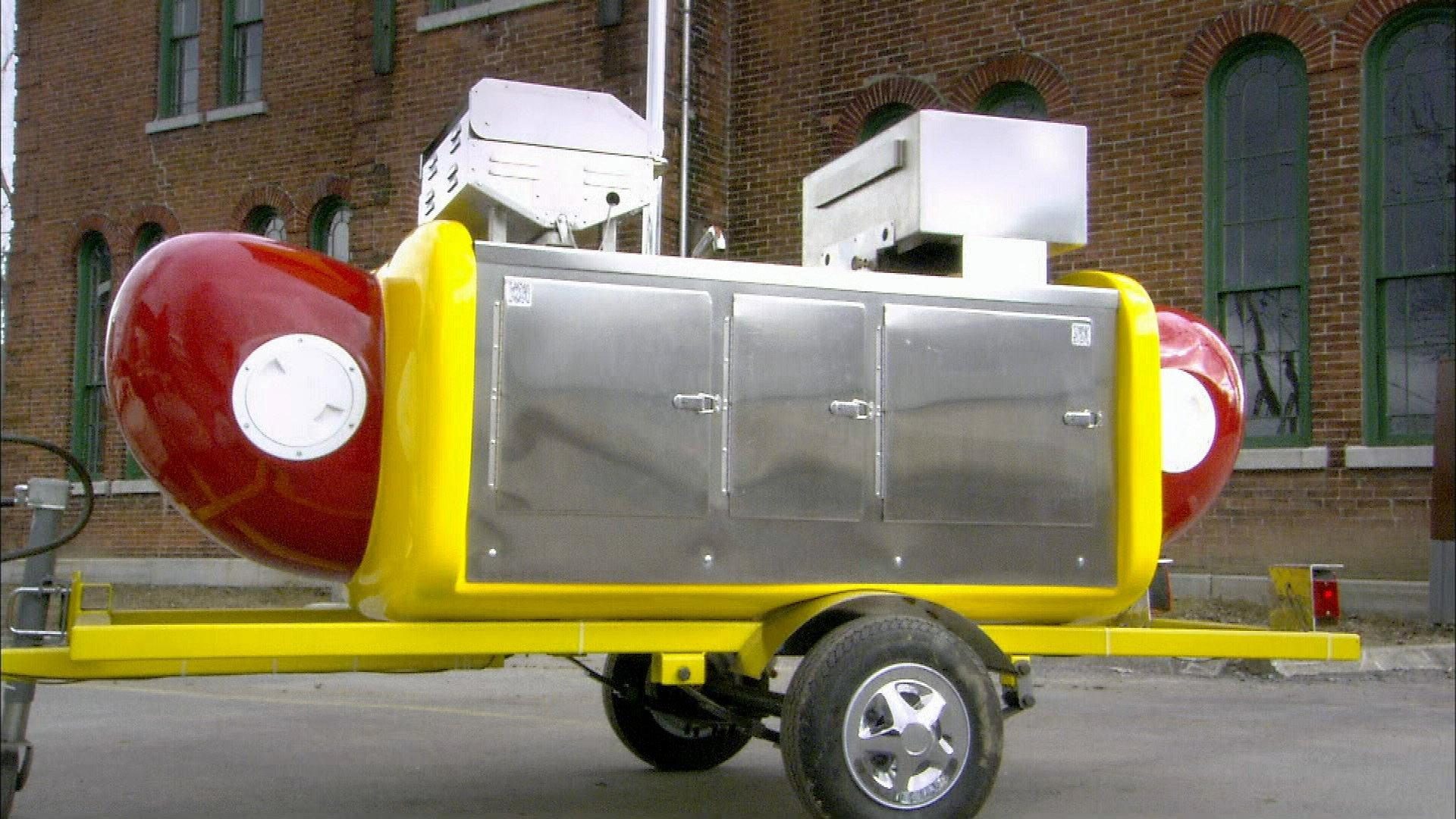 Still from Slate Tiles, Hot Dog Carts, Garage Door Openers, Bicycle Seats