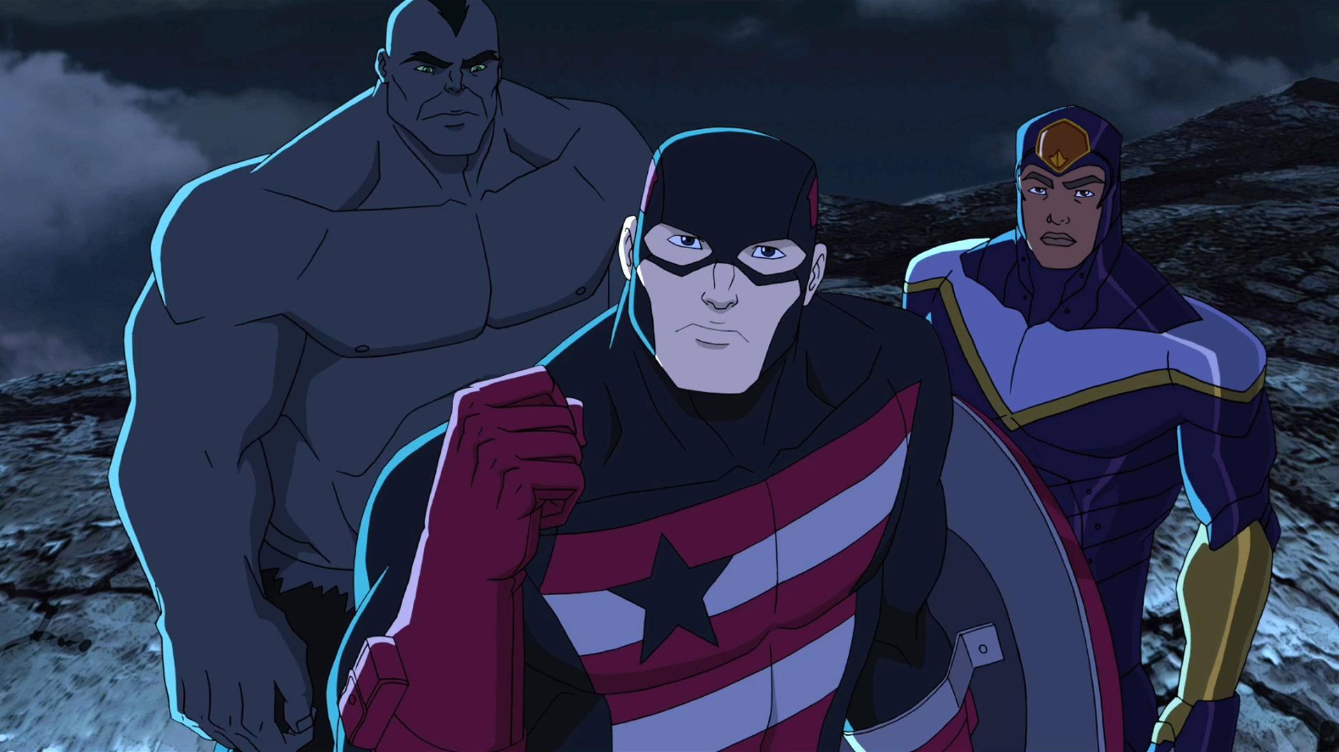 Still from The Dark Avengers