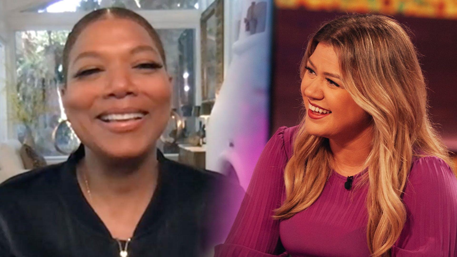 Still from Queen Latifah, Sabrina Carpenter