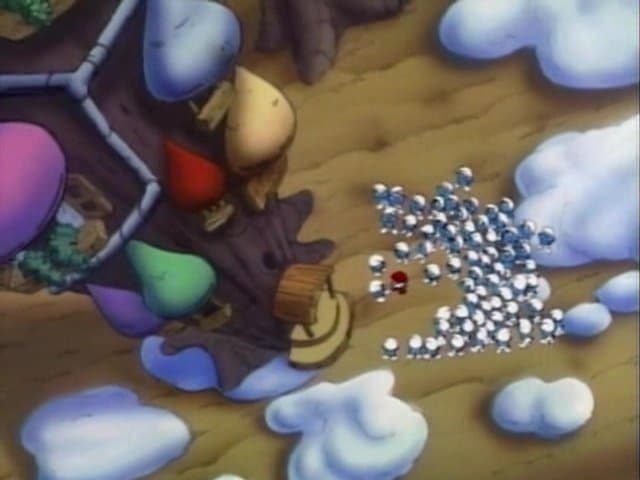 Still from Skyscraper Smurfs